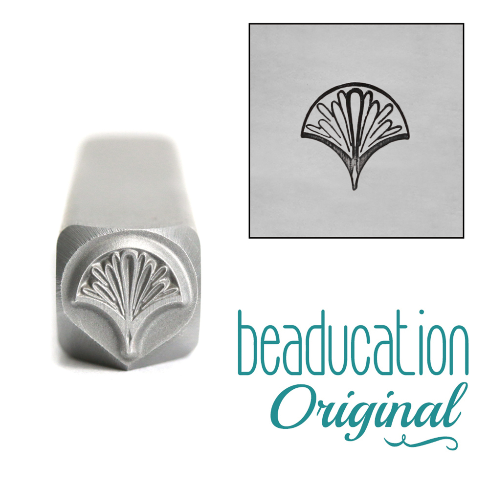 Metal Stamping Tools Fan 3, Fountain Metal Design Stamp - Beaducation Original
